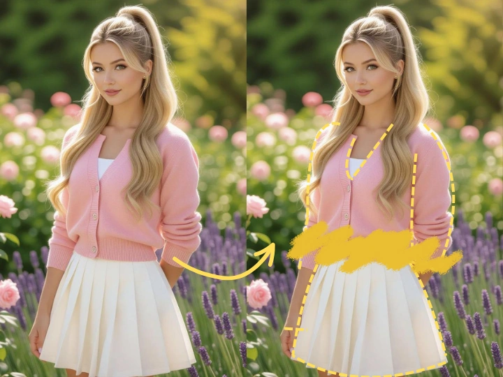 写真付きAIマジック消しゴム、オンライン&無料